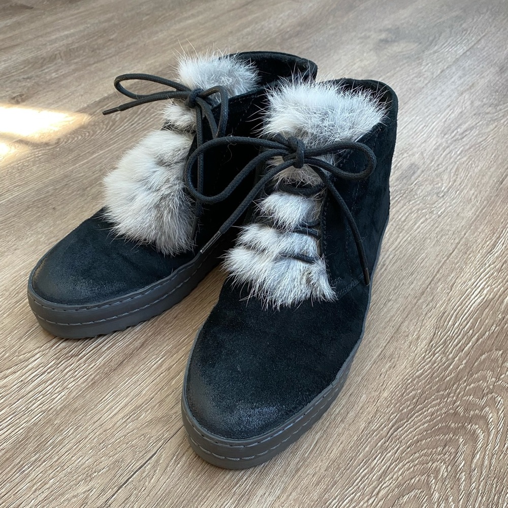 Manas suede ankle boots✨size 38